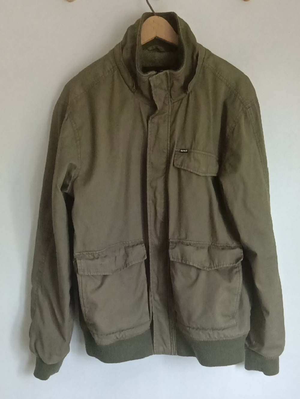 Hurley Vintage Olive Green Outerwear